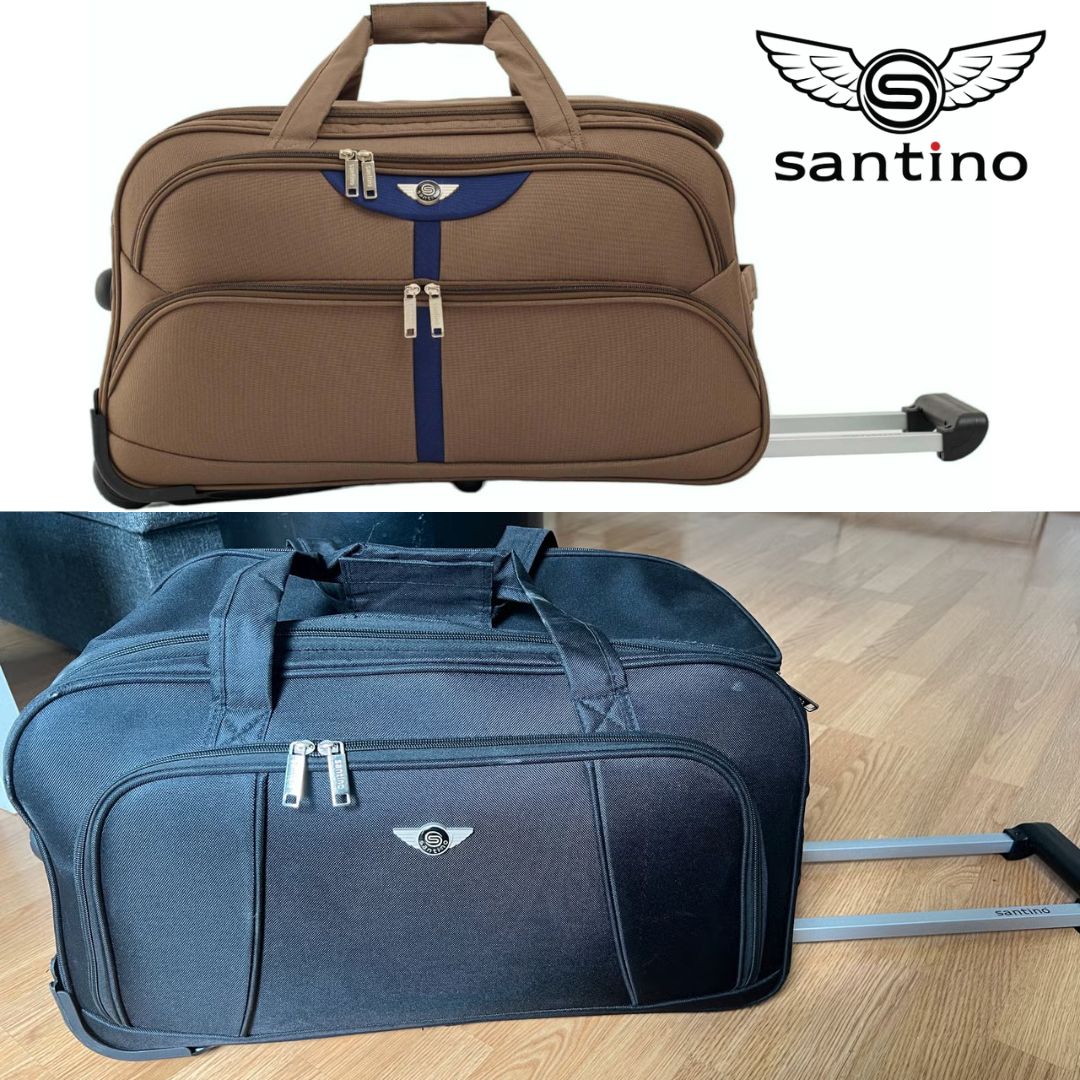 SANTINO, Sacola de Viagem Sardenha Pol 2 Rodas Santino G