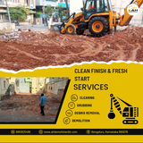 General cleanup and partial demolition were handled in HSR Layout.