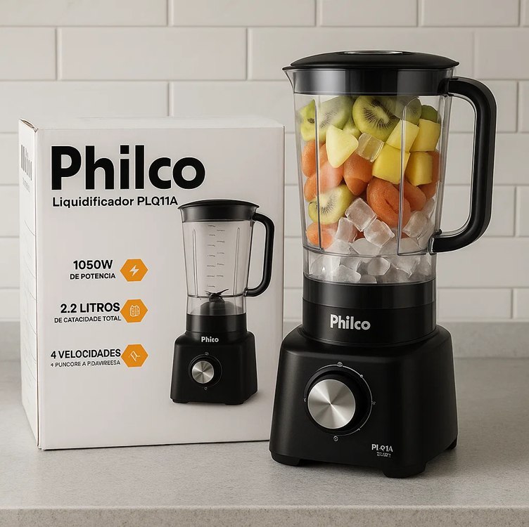 Liquidificador PLQ11A 4 velocidades 2,7L Philco