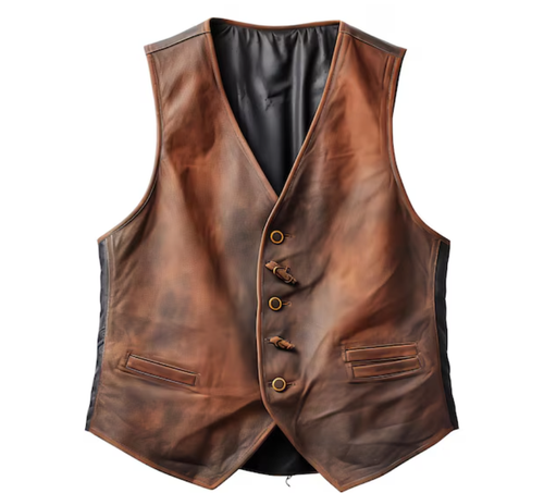 Mens Leather Waistcoat – Stylish & Durable.png