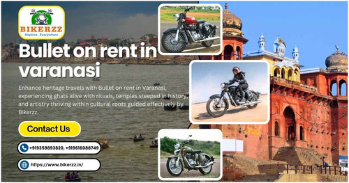 Bullet on rent in varanasi.jpg