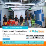 Stay worry free every day at Alpha Living Lakshmi Coliving PG in Kadubeesanahalli.