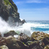 Big Sur - rocky coastline