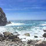 Big Sur - rocky coastline