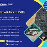 Serving a group of devotees visiting sacred temples is a fulfilling experience.