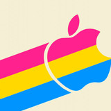 8pan pride sideways aapl logo