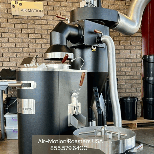 Air-Motion Roasters USA: Reliable 6kg Coffee Roaster Machines.gif