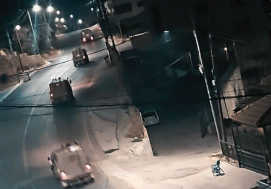 جانب من اقتحام قوات الاحتلال لبلدة بيت ريما شمال غرب رام الله...