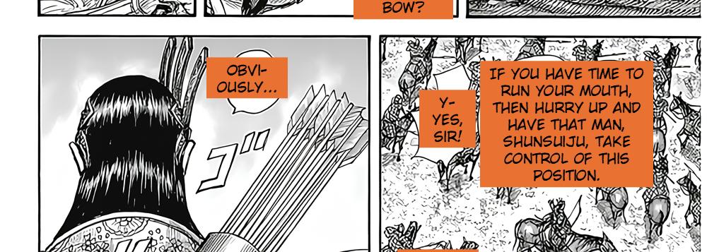 Manga Kingdom Chapter 855 Spoiler/Raw/Engsub: Merciless Arrows 23