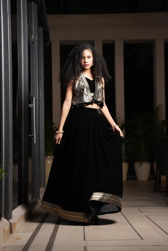 Grace in Layers: Three Piece Lehenga by Label Sakshi Nayyar.png