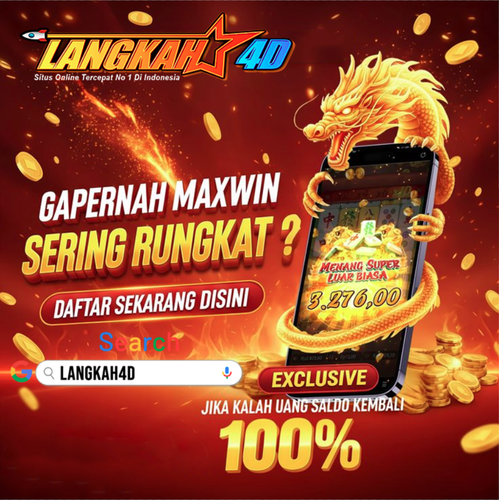 LANGKAH4D : Daftar Dan Login Game Slot Online Luar Negeri Pay4d Bet 200,400,600 Gampang Menang
