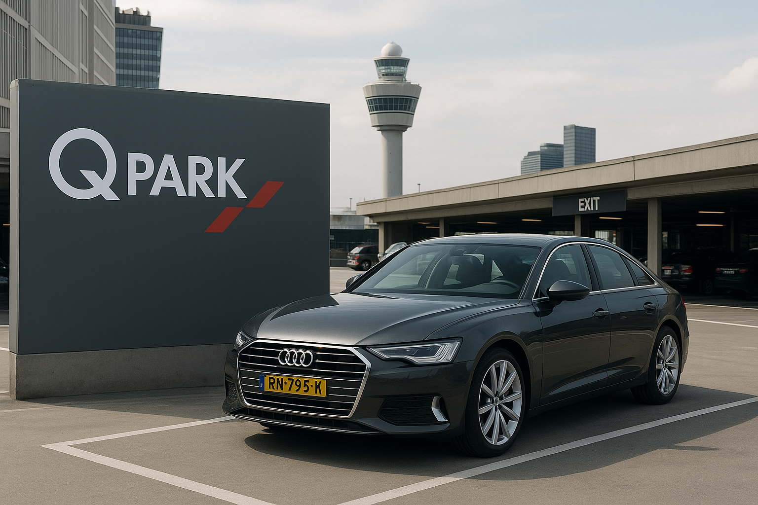 Q-Park Schiphol review shuttle parkeren