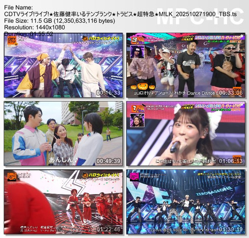 CDTVライブ!ライブ!★佐藤健率いるテンブランク★トラビス★超特急★M!LK 202510271900 TBS.ts thumbs [2025.10.29 00.21.38].jpg