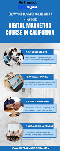 Grow Your Business Online with a Strategic Digital Marketing Course in California.1