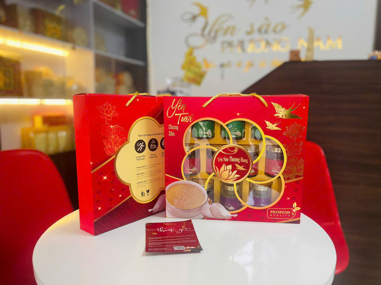 Set Hộp Quà Yến Sào Khánh Hòa Cao Cấp – Đẳng Cấp Quà Tặng Sức Khỏe