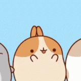 cute happy kawaii bunny sz8f98s47k29zytk.gif