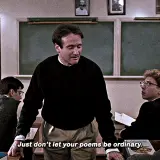 Don&#039;t Let Poems Be Ordinary