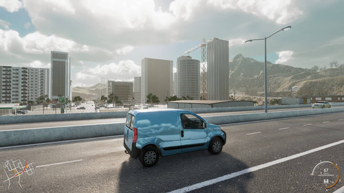 Truck Logistics Simulator jizda po dalnici.jpg