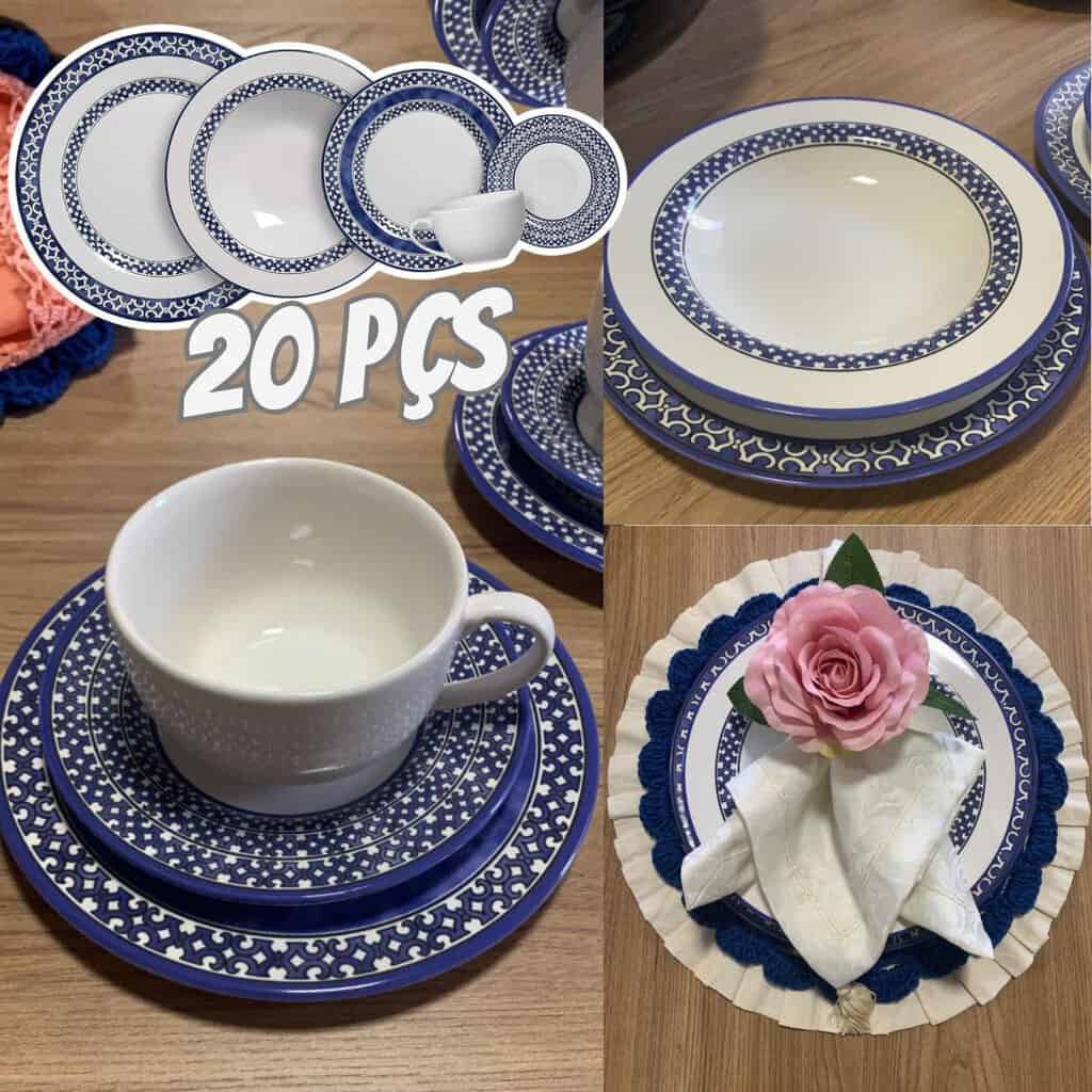 Aparelho de Jantar Alleanza 20 pçs CapriAparelho de Jantar Alleanza 20 pçs Capri