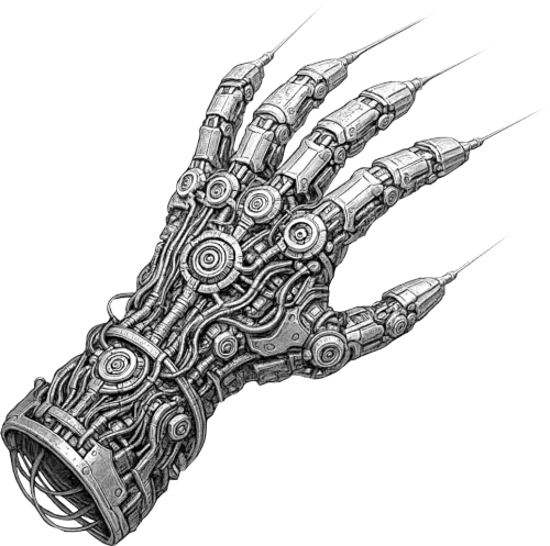 Mechanical Glove Weapon Sketch.webp