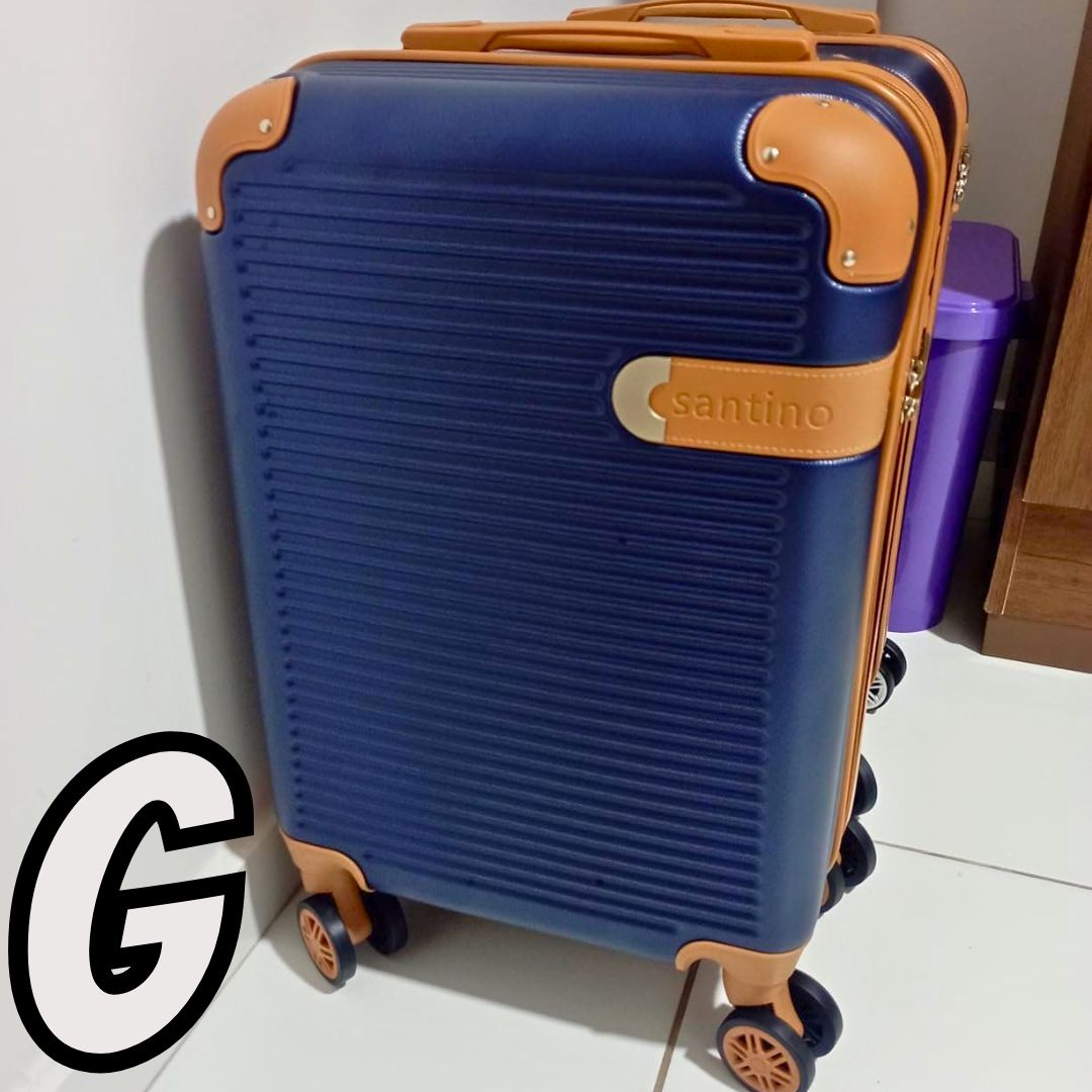 SANTINO, Mala de Viagem Nice Rígida 360° Santino – ABEV407G