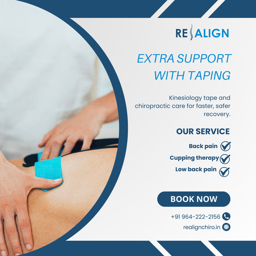 Taping can make a big difference during injury recovery.