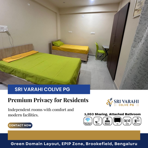 Enjoy independence at Sri Varahi Colive PG in Kundalahalli..png