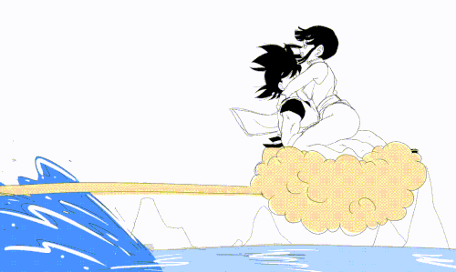 7084490 animated CaiSama Chi chi Dragon Ball (series) Son Goku.gif