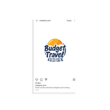 instagram flat post mockup