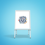 sandwich board mockup