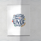 poster on wall mockup