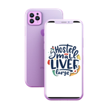 flying iphone 12 mockup