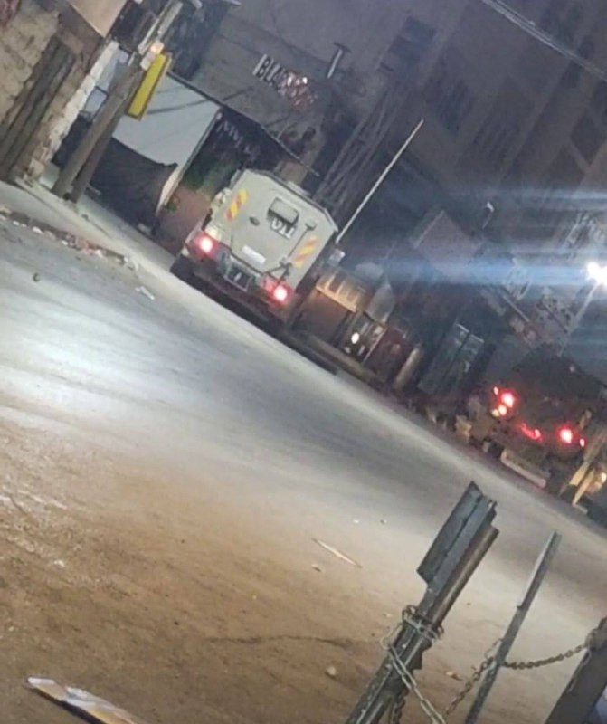 انتشار مكثف لقوات الاحتلال قرب مكان انفجار العبوة الناسفة في طوباس اليوم...