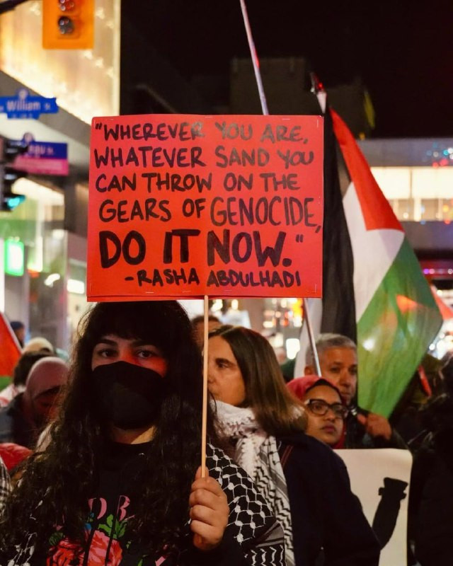 فعاليات ومظاهرات مستمرة في العاصمة الكندية أوتاوا دعمًا لغزة وفلسطين....