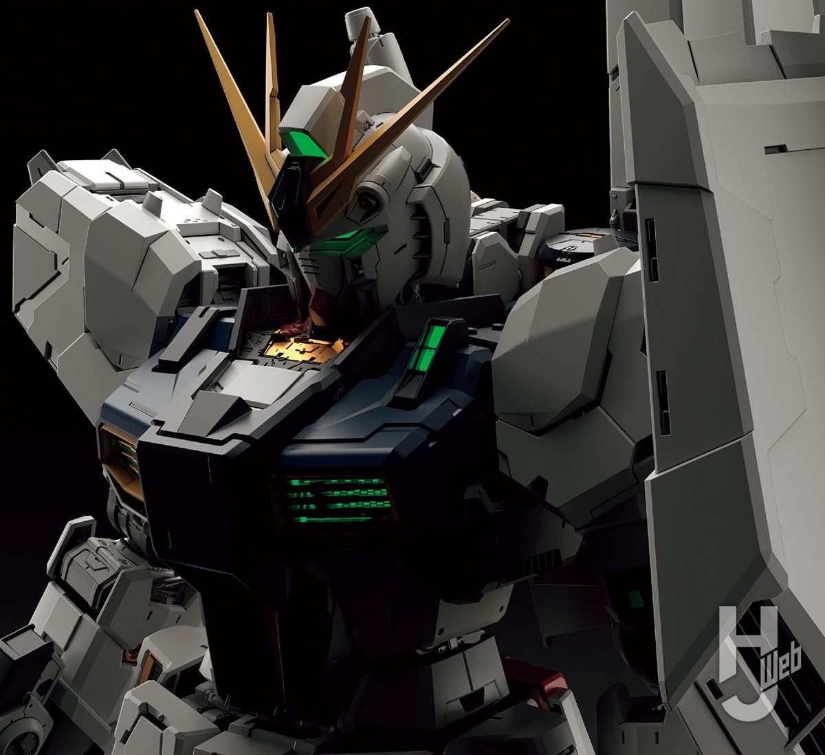 Bandai Reveals New Images of the PGU Nu Gundam Bandai Reveals New Images of the PGU Nu Gundam