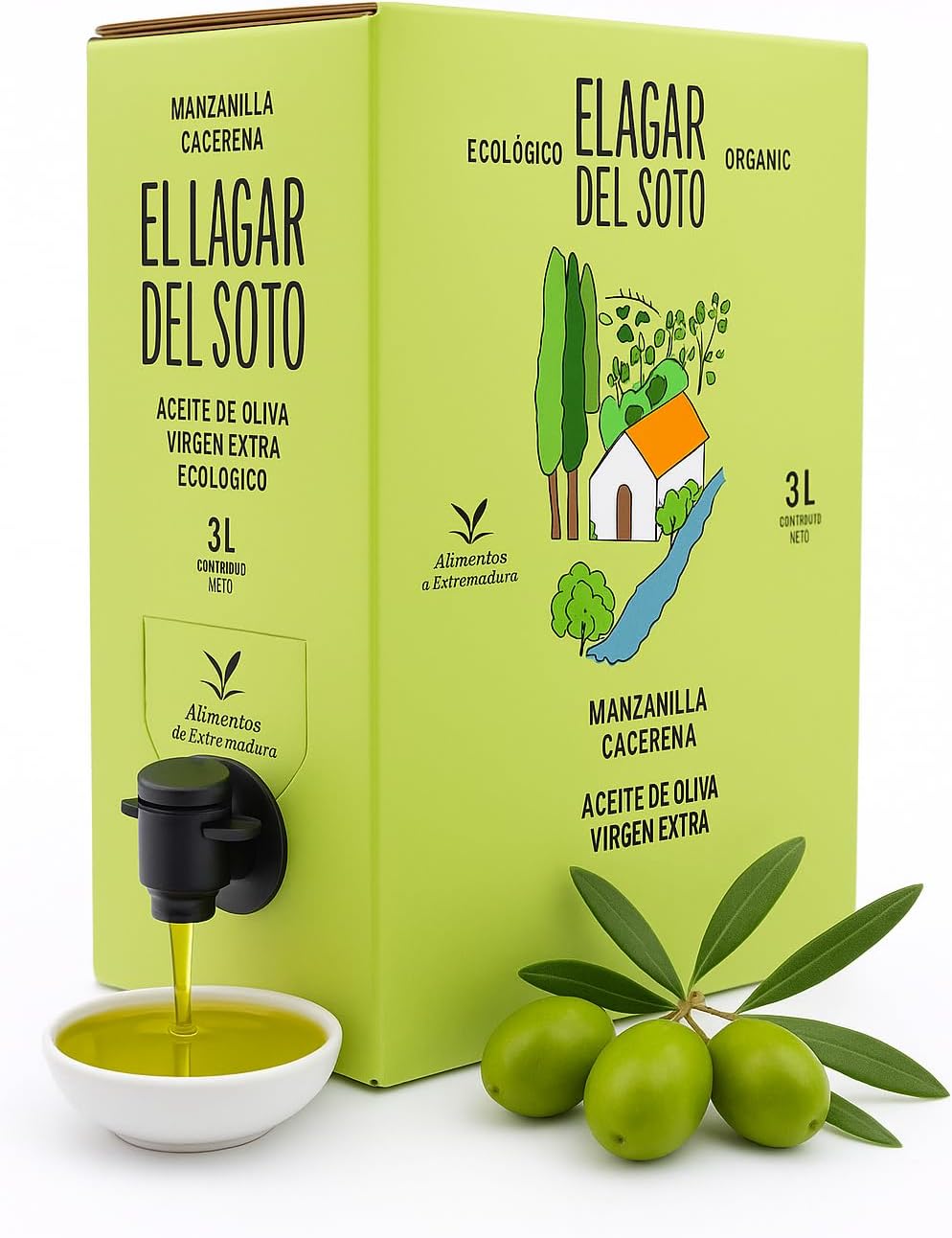Bio Extra Virgin Olive Oil - Bag in Box 3 L