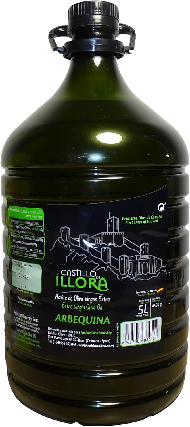 Extra Vierge Olijfolie, Arbequina Variëteit, Nieuwe Oogst 2024/2025