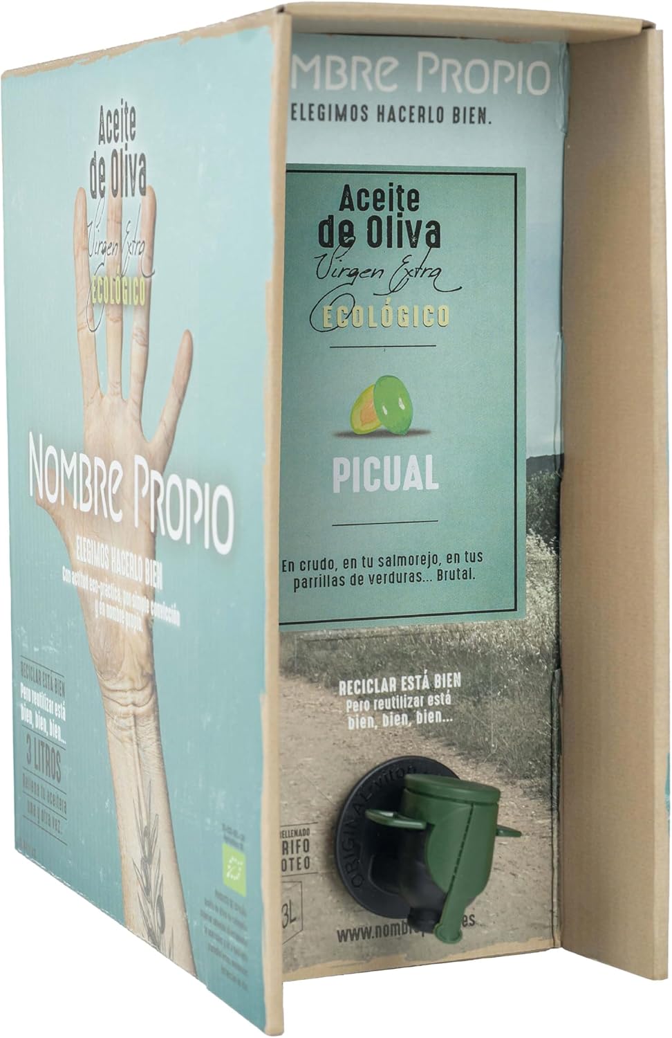 NOMBRE PROPIO 100% Spaanse biologische olijfolie