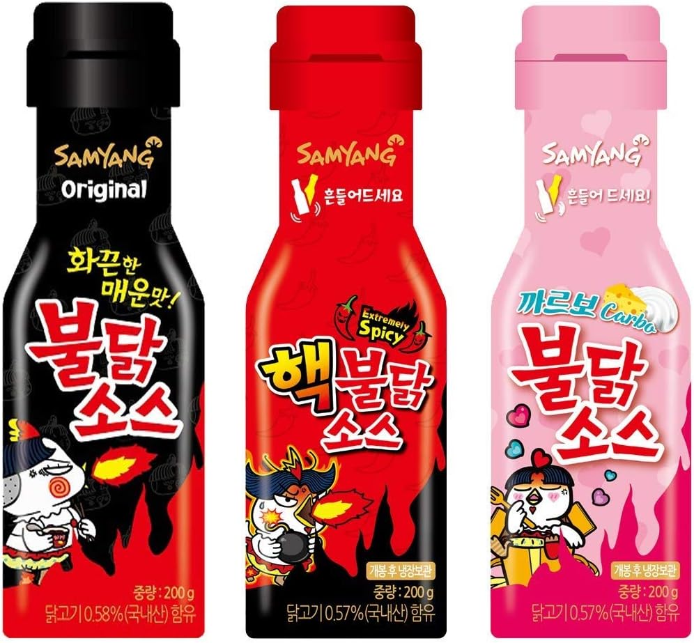 Samyang Carbo Bulldark Spicy Chicken Roasted Sauce (3 sets)