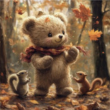 @teddybears ai dreams🧸 Enjoying autumn profiter de l&#039;automne