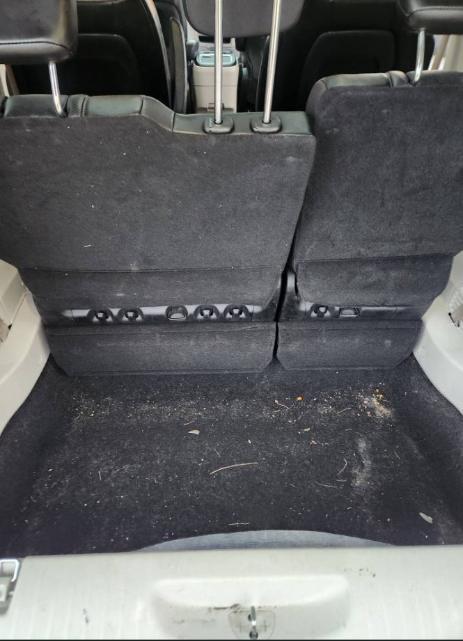 Before - cargo area
