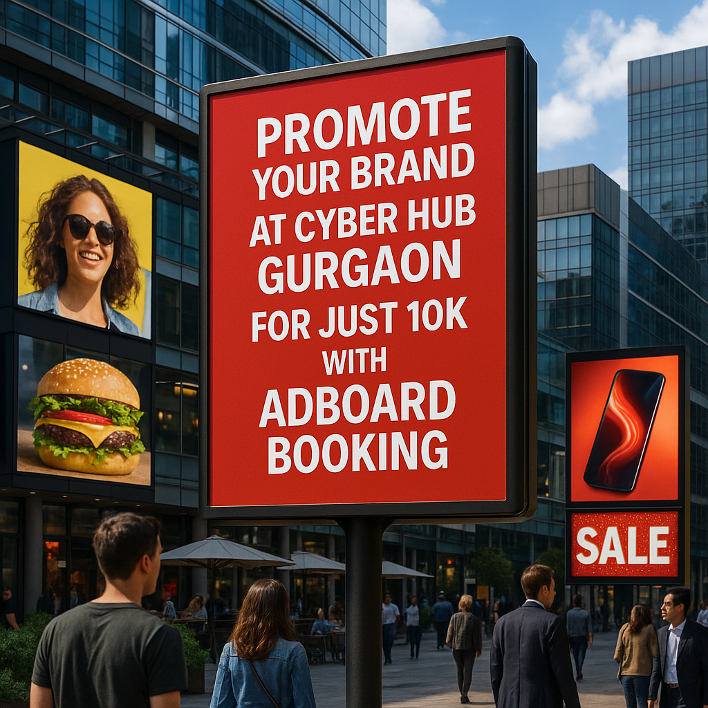 Promote Your Brand at Cyber Hub Gurgaon