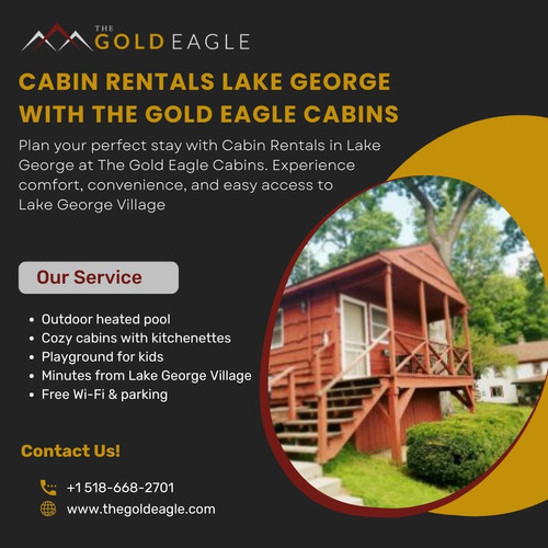 Cabin Rentals Lake George with The Gold Eagle Cabins.jpg