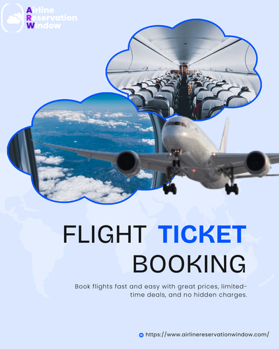 Blue Modern Flight Ticket Booking Services Instagram Post.png