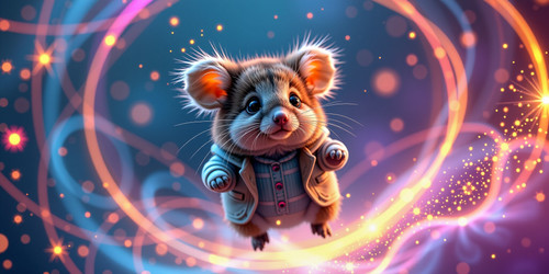 Subject an adorable Quirky Quark Quacked Quokka a playful quokka wearing a tiny lab coat its ears qu.jpg