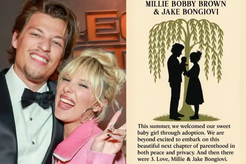 Millie Bobby Brown and Jake.webp