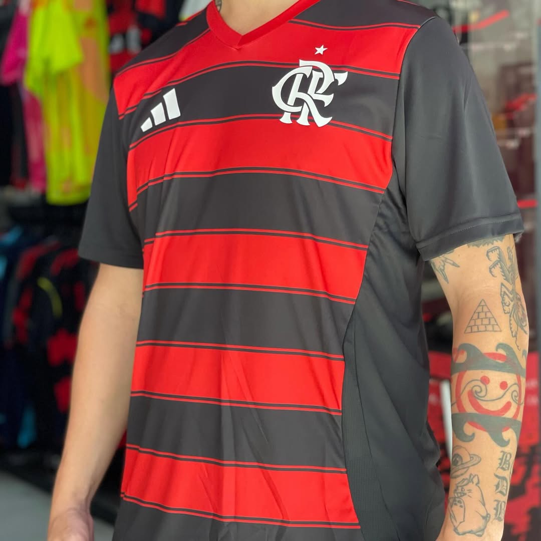 Camisa do Flamengo 25/26 adidas Masculina Fanshirt