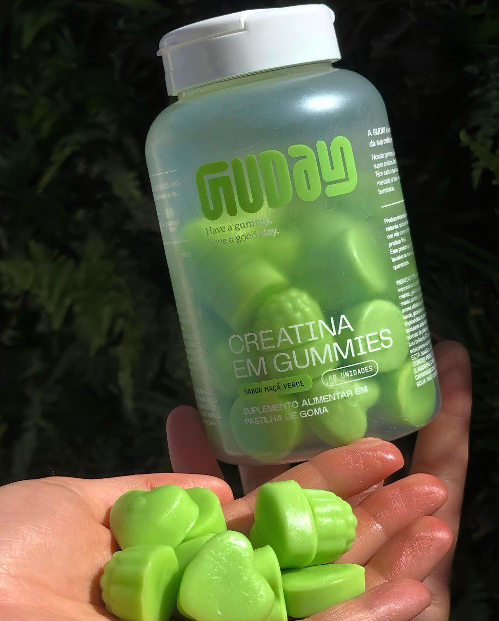 Guday Creatina Gummy Sabor Maçã Verde 60 Doses – Manu Cit
