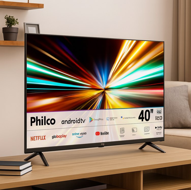 Smart TV 40″ Philco LED Full HD Android 11 HDR10 P40SAA