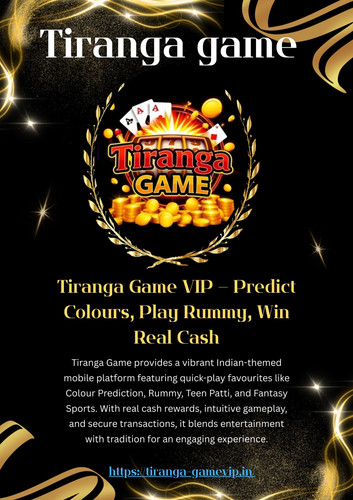 Tiranga Game VIP – Predict Colours, Play Rummy, Win Real Cash